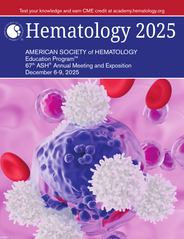 2025 Hematology Education Program Cover